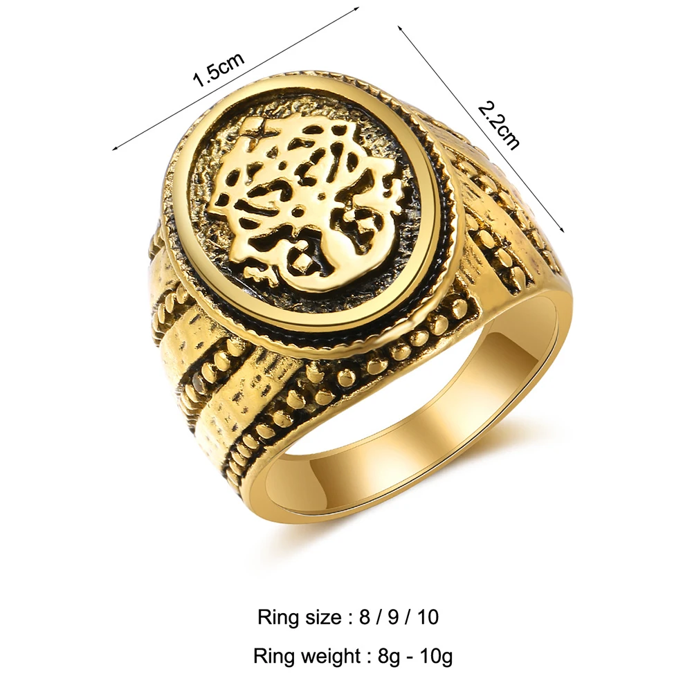 Новый дизайн с покрытием из Ancient GOLD SILVER кольца для Для мужчин's и женщин на