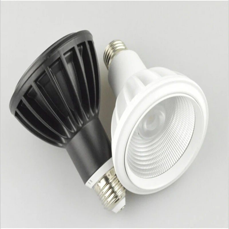 PAR20 алюминиевая + стеклянная крышка LED лампа 10 Вт E27 Светодиодная COB точечное