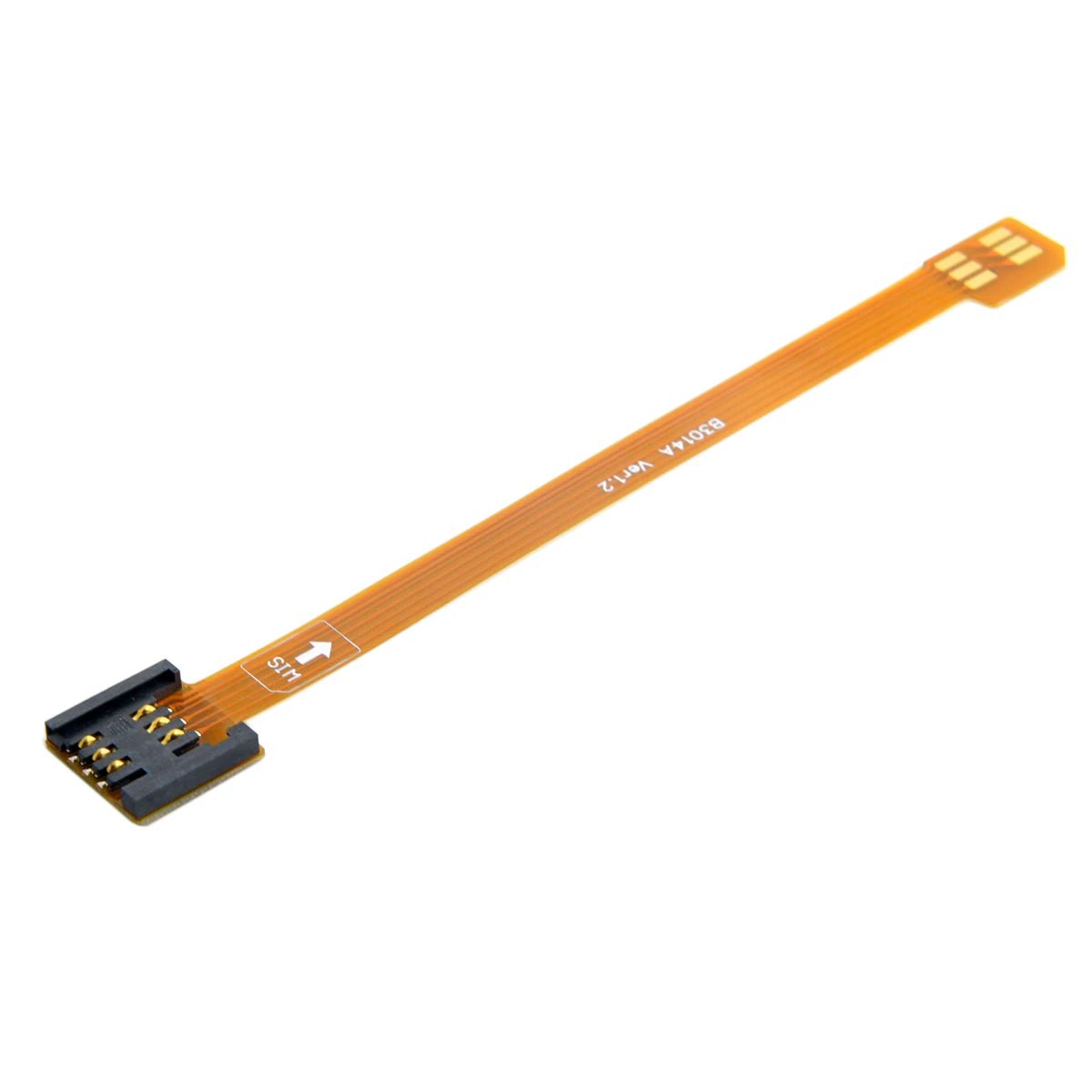 CYDZ 3G 4G Micro SIM Card Kit Male to Standard UIM Female Extension Soft Flat FPC Cable Extender 10cm | Электроника