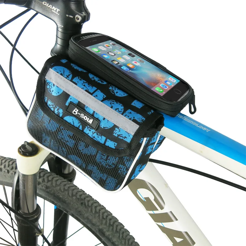 B SOUL MTB велосипедные сумки рама для шоссейного велосипеда передняя Труба