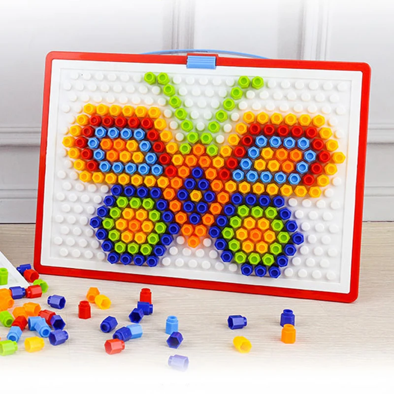 

230pcs/set Multicolour DIY Model Building Blocks Toy Parts Eechnic Variety Magic Disk for Baby Children Block Toys Gift