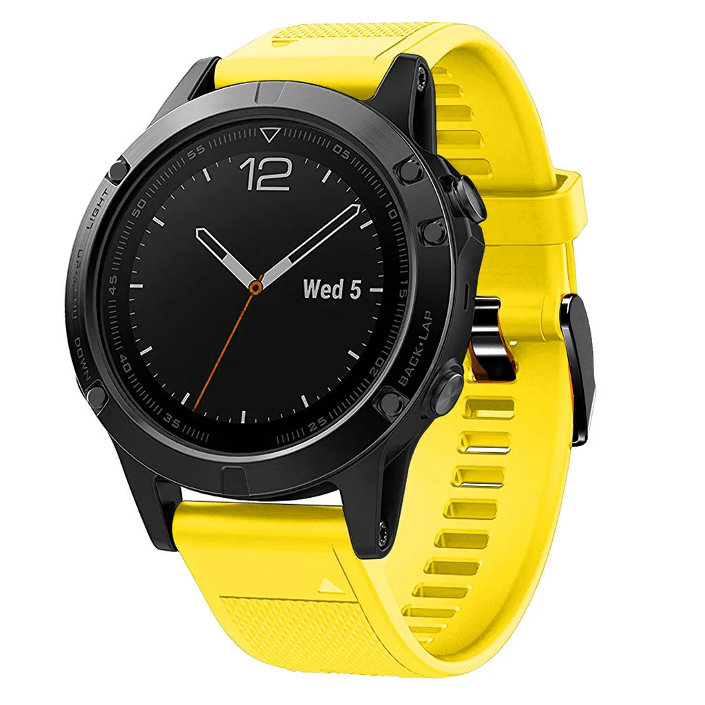 Модные спортивные мужские и женские Ремешки для наручных часов Garmin Fenix 5/5 Plus