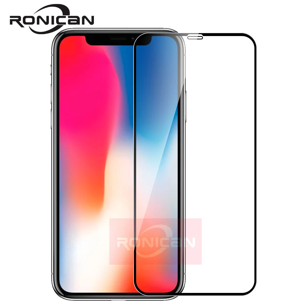 Закаленное стекло для iPhone X XS XR 11 Pro MAX защитная пленка защита экрана полное