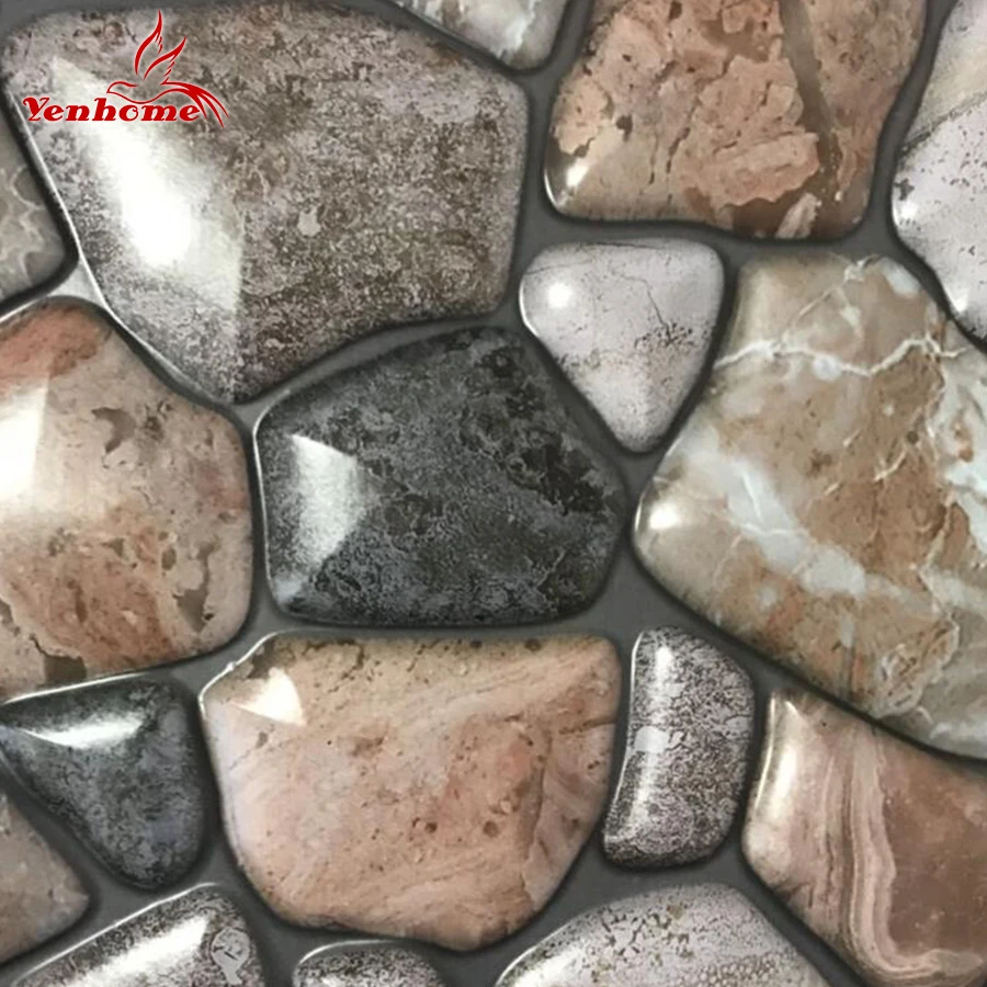 DIY самоклеющиеся 3D наклейки для стен, декор для спальни, ПВХ виниловые кирпичные обои для гостиной, декор для стен, настенные наклейки для кухни