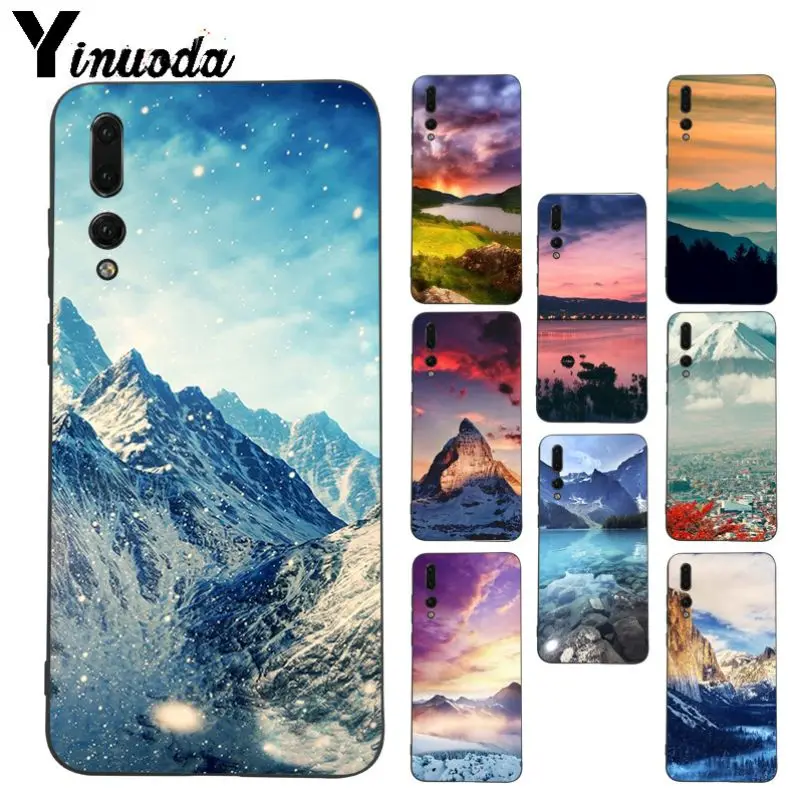 Чехол для мобильного телефона Yinuoda Mountain scenery Landscape Huawei honor 8x 7a P20Lite P10 Plus Mate10Lite Mate20 P20
