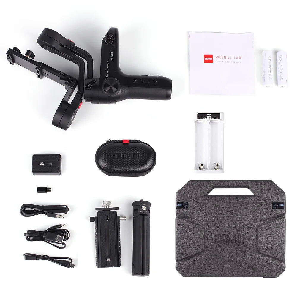 ZHIYUN Weebill лаборатории/Weebill S 3-Axis Беспроводной изображение трансм ручной Камера карданный Стабилизатор Для беззеркальных Камера OLED Дисплей