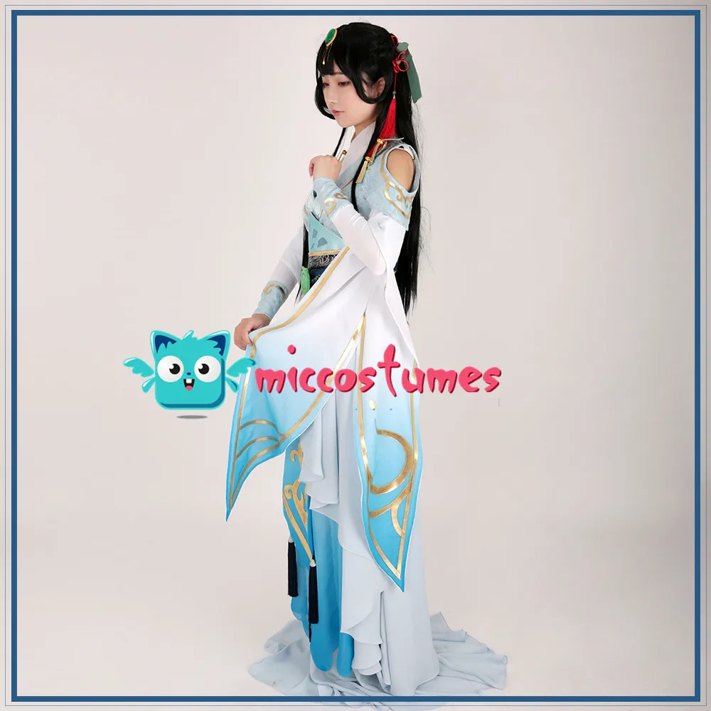 Женское традиционное китайское платье Hanfu Anime Wo Zai Huang Gong Dang Ju Wei Yiyi| |