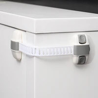 5pcslot child safety multifunctional adjustable drawer lock safety lock protection drawer cabinet refrigerator lock btrq0469