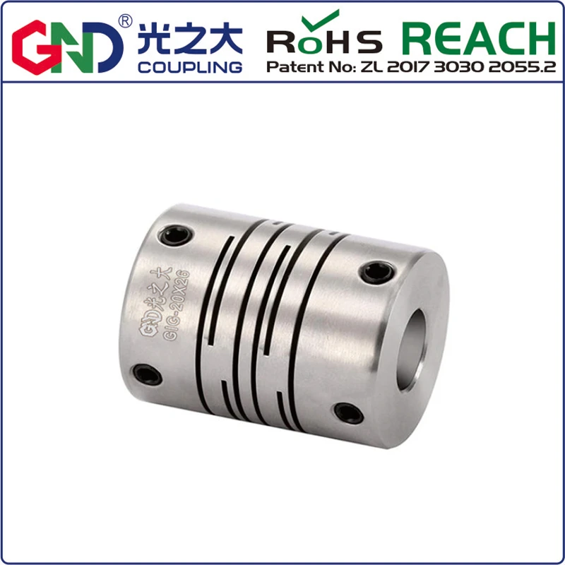 

GIG stainless steel parallel wire series shaft couplings D12L18.5
