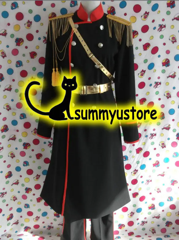 

FreeShipping!APH Axis Powers Hetalia Russia Military Uniform Cosplay Costume! Acceptable Order, Wholesale,Halloween