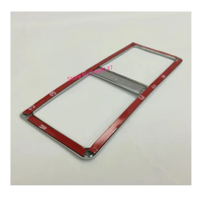 

car styling stick garnish cover trim ABS chrome rear back upside Air conditioning Outlet Vent 1pcs For Ford EDGE 2015 2016 2017