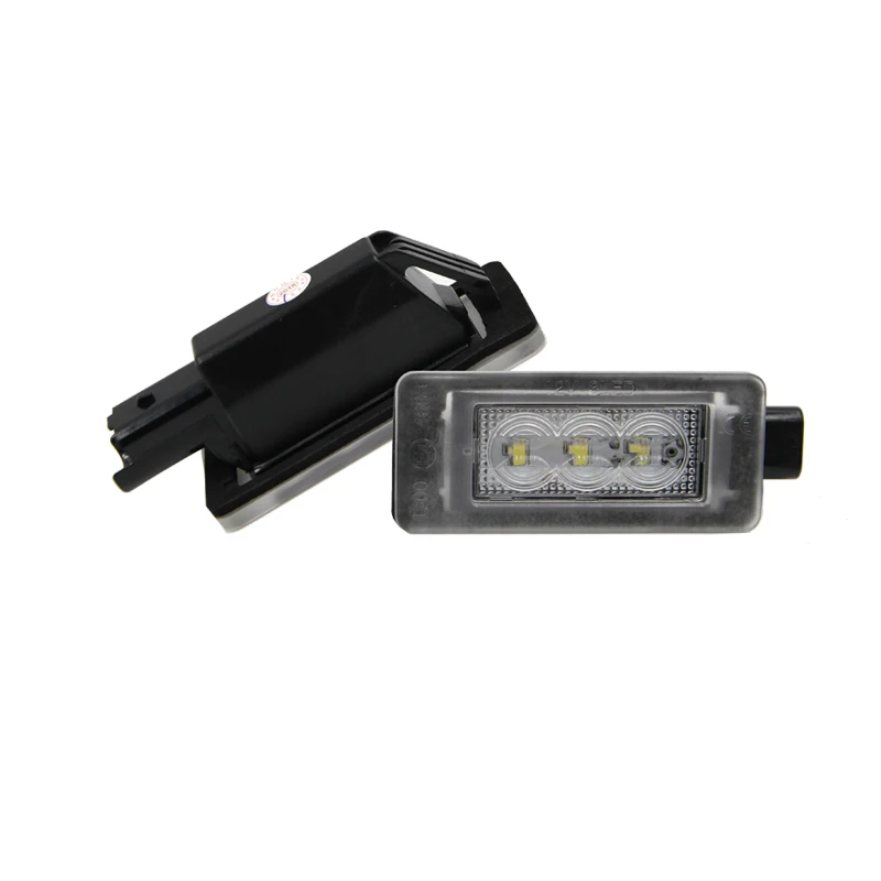 2PCs For Citroen C3 III C4 Hatchback MK2 C4 Cactus C4 Picasso II C5 RD TD CANbus Led Number License Plate Lights Car-Styling
