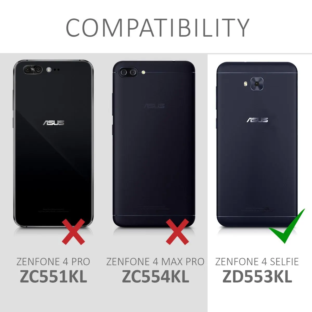 Для Asus Zenfone 4 Selfie ZD553KL чехол ультра тонкий кристально прозрачный мягкий ТПУ