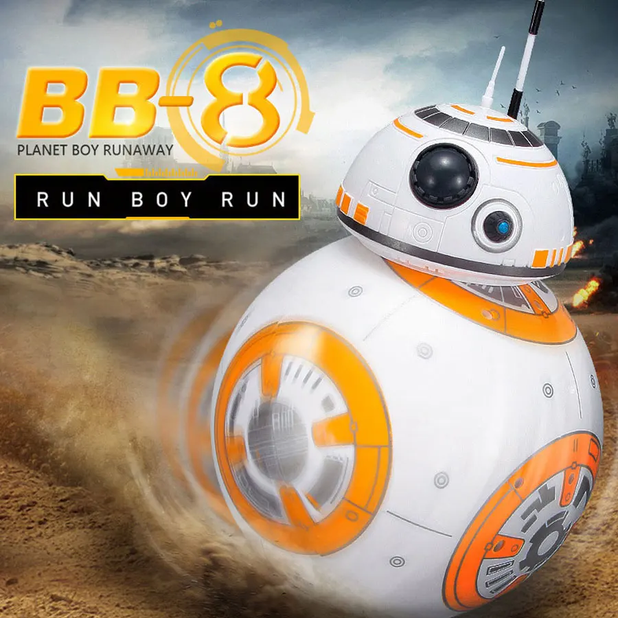 Звездные войны 7 BB8 BB9 2 4 ГГц/40 мГц дистанционного управления робот RC умный фигурка