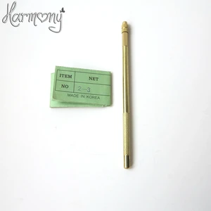 Бронзовый кружевной парик с вентиляцией, игольчатый или Восстанавливающий свой собственный кружевной парик, простой в использовании 1 держатель + 3 иглы