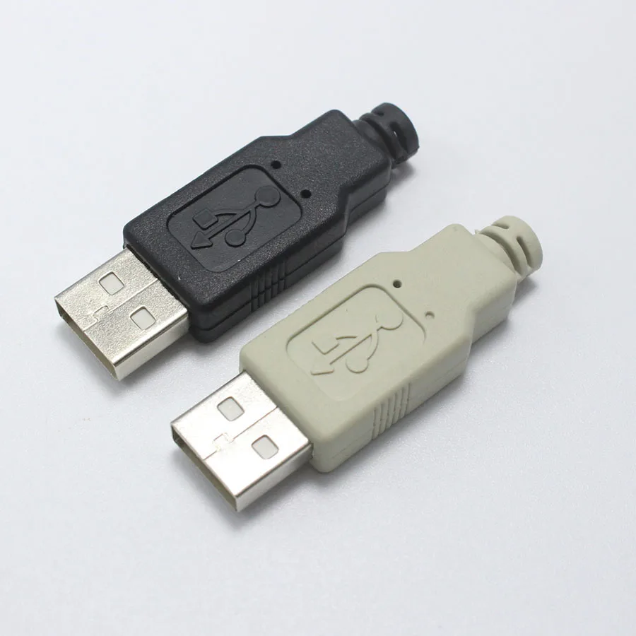 EClyxun, 1 шт., тип A, мужской, USB 2,0, удлинитель, шнур, адаптер, синхронизация данных, конвертер, 4 в 1, сделай сам, Ремонтный разъем, сварка