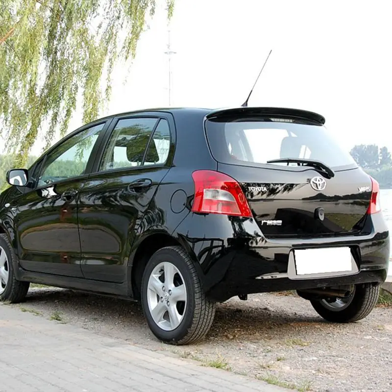 Спойлер заднего крыла автомобиля из АБС материала для Toyota Yaris 2008 2013 задний