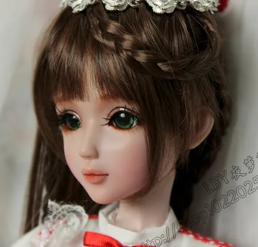 Полный набор высшего качества 60 см ПВХ кукла 1/3 Девушка bjd парик одежда обувь все включено! Ночная Лолита вишня Кукла реборн лучшее искусство