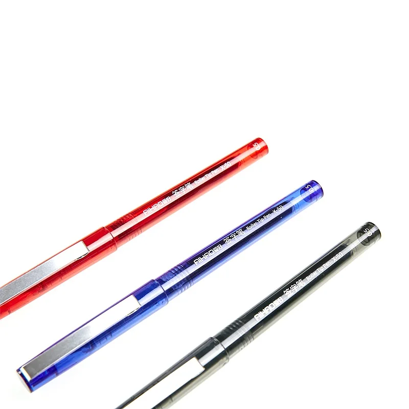 3 шт Офисные цветные ручки Шариковая ручка 0 5 мм Подпись для письма канцелярские