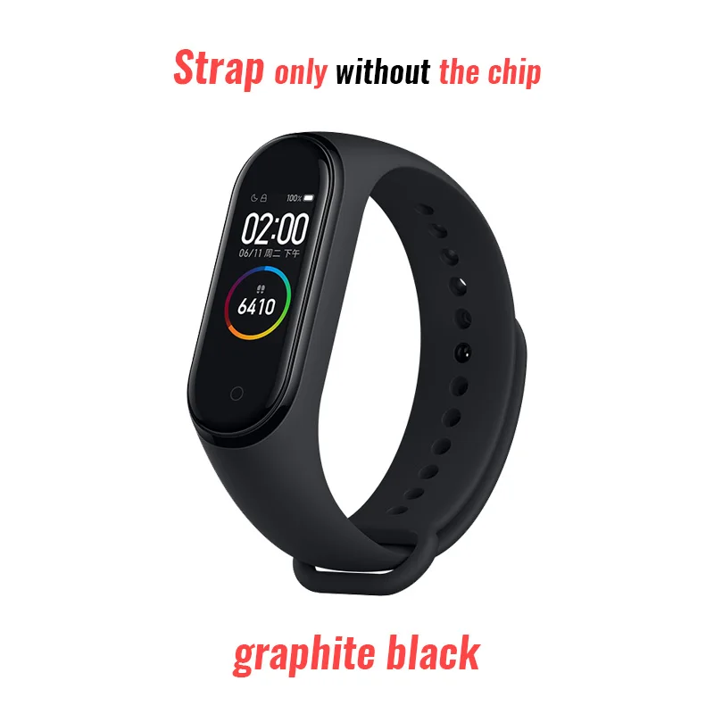 Оригинальный новый цветной ремешок многоцветный Браслет Для Xiaomi Mi Band 4/3 Miband