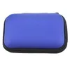 DARK BLUE 12X8CM Urijk Органайзер проводов для наушников коробка для передачи данных кабель коробка для хранения Чехол Контейнер для монет наушники защитный чехол контейнер - Цвет: DARK BLUE 12X8CM