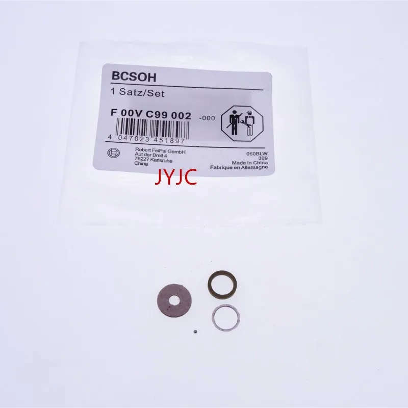 F00VC99002/F 00V C99 002 стальной шарик размер 1,34 мм инжектор Common Rail комплект для ремонта клапана ремонтная прокладка Набор для 0445 120 серии