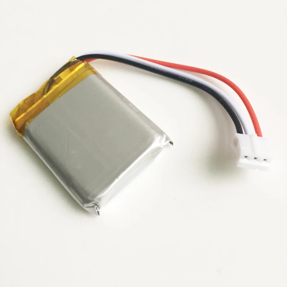 5x582535 3,7 V 500mAh литий-полимерная аккумуляторная батарея JST PH 2,0 мм 3Pin разъем для MP3 gps DVD bluetooth рекордер
