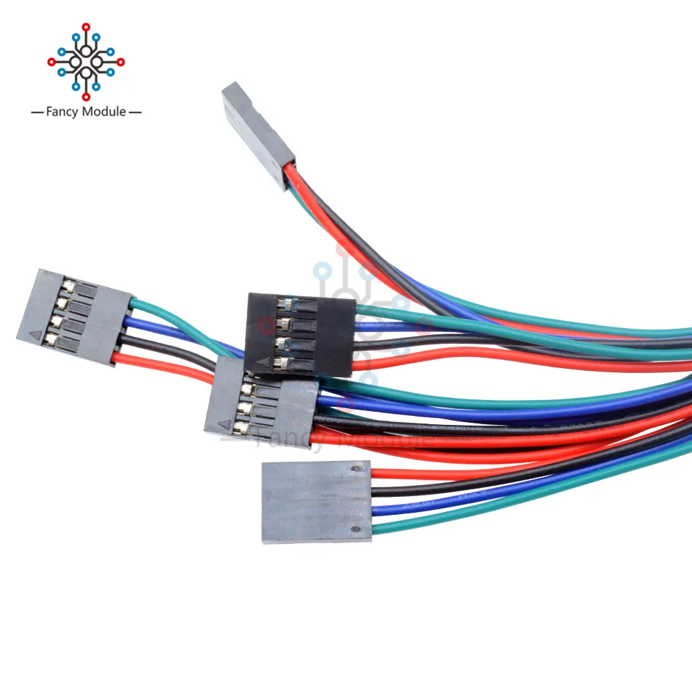 4 pin 70 см набор кабелей Женский-Женский Перемычка провода для Arduino 3D принтер Reprap |