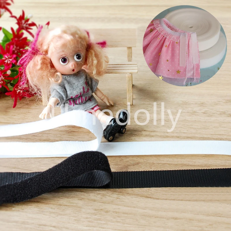 1 м/3 м/5 м Толщина мм лента с застежкой-липучкой для Barbi BJD Blyth OB11 1/6 1/12 Одежда куклы