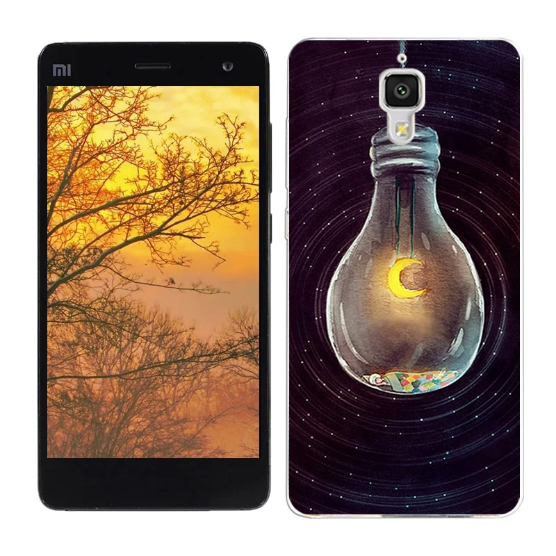 14 Мягкий силиконовый чехол для Xiaomi mi 4, чехол s, чехол для Xiaomi mi 4, чехол для телефона из ТПУ с спящим рисунком, чехол для Xiao mi M4 - Цвет: 14