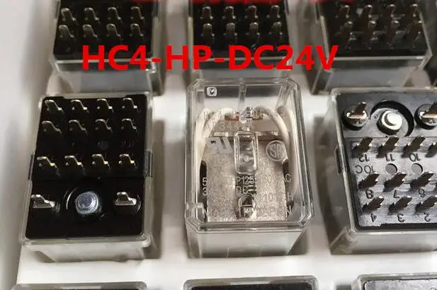 NEW relay HC4-HP DC24V HC4-HP-DC24V HC4HPDC24V HC4HP-DC24V HC4HP 24VDC 24V DIP14 5PCS/LOT | Обустройство дома