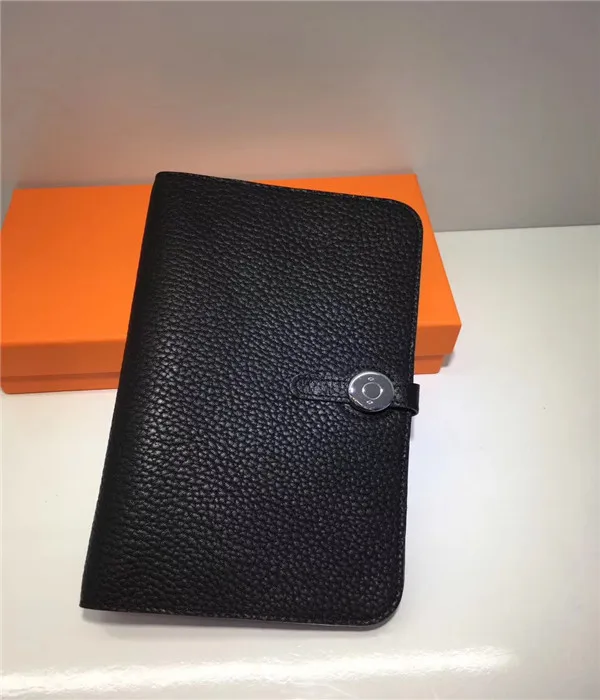 black Kafunila из натуральной яловой кожи Обложка для паспорта держатель для карт для женщин клатч hasp Мода Личи шаблон стандартные кошельки монета посылка кошелек - Цвет: black