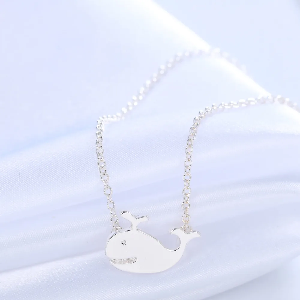 Kinitial 10 шт. оптовая продажа касатка Ожерелья для мужчин ювелирные изделия милый