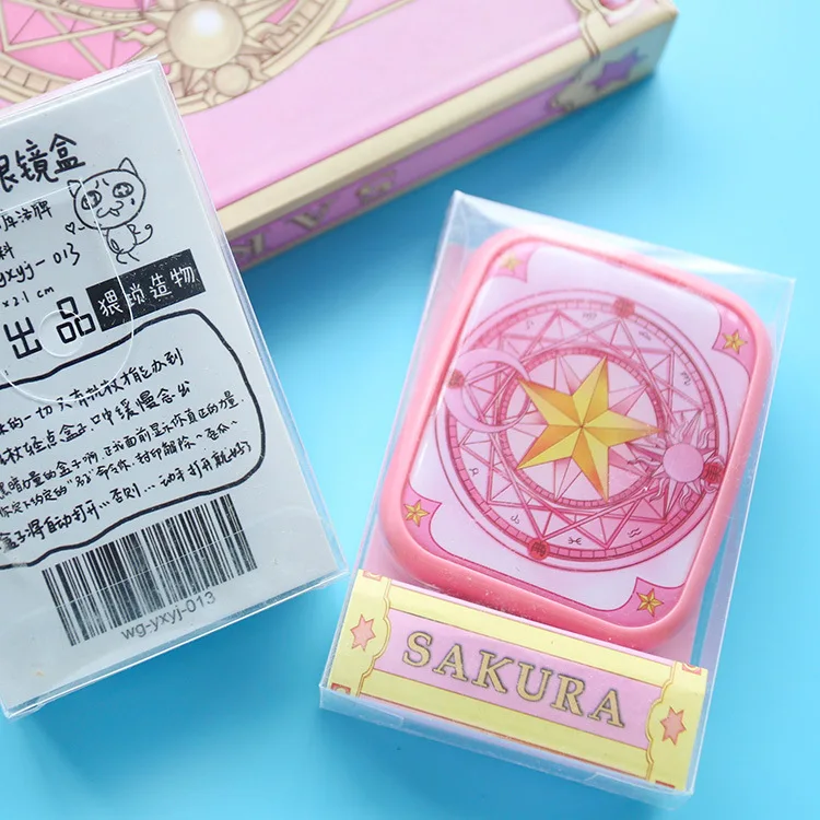 Карта Captor Sakura волшебный круг стелс очки коробка двойная для кормления COS косплей