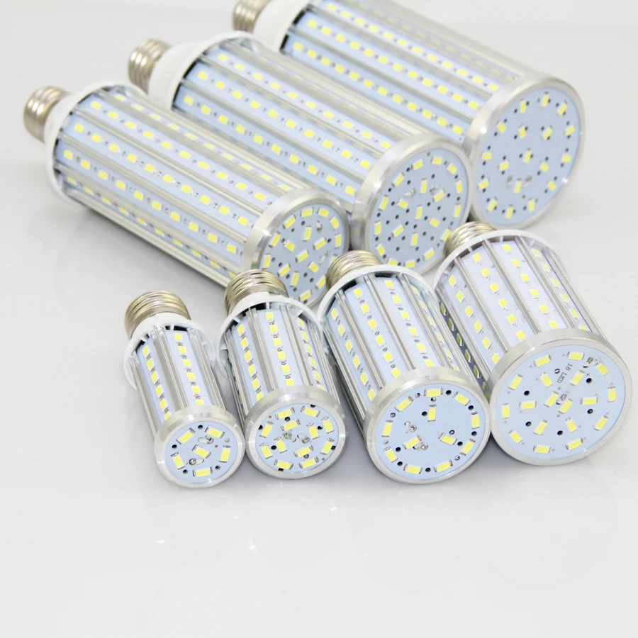E27 5730 SMD LED кукурузная лампочка алюминиевая печатная плата охлаждающие светодиоды