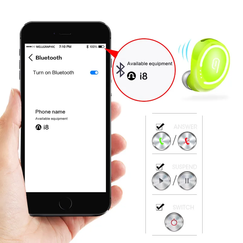 Daylily bluetooth headphones fone de ouvido auriculares Sport headset music wireless phone Earphone mp3 pc | Электроника