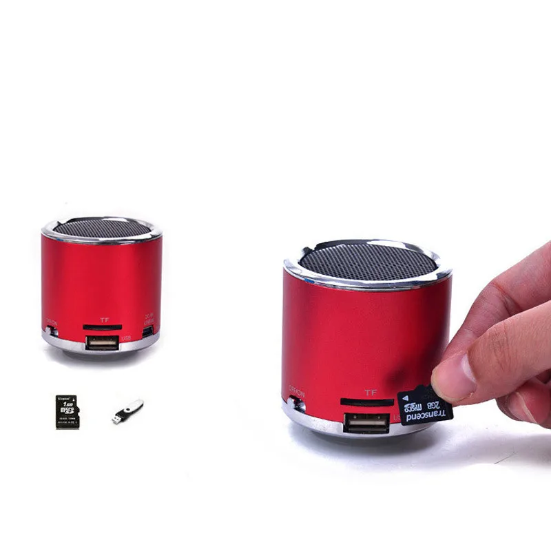 Беспроводной портативный мини Динамик FM радио USB Micro SD карта TF MP3 плеер