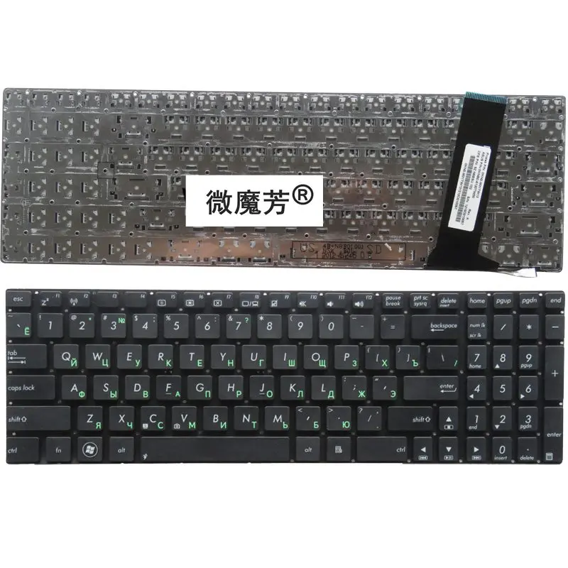 Русская новая клавиатура для ноутбука ASUS N56 N56V N76 N76V N76VB N76VJ N76VM N76VZ U500VZ N56VV N56VZ U500 U500V