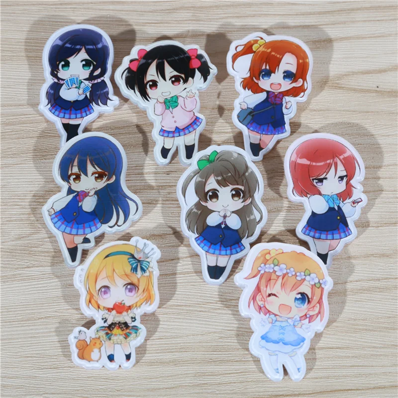 FFFPIN японская брошь в стиле аниме Lovelive значок милый нагрудник булавка любовь Live Nico
