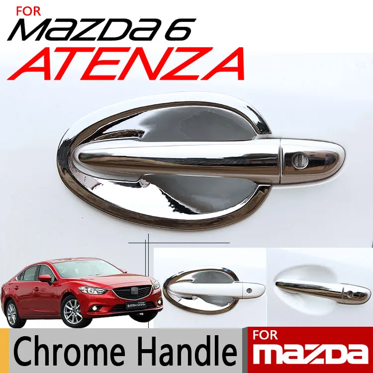 Для Mazda 6 2013 2016 ATENZA фотоотделка набор из 4 шт. аксессуаров автостайлинг 2014 2015|door handle