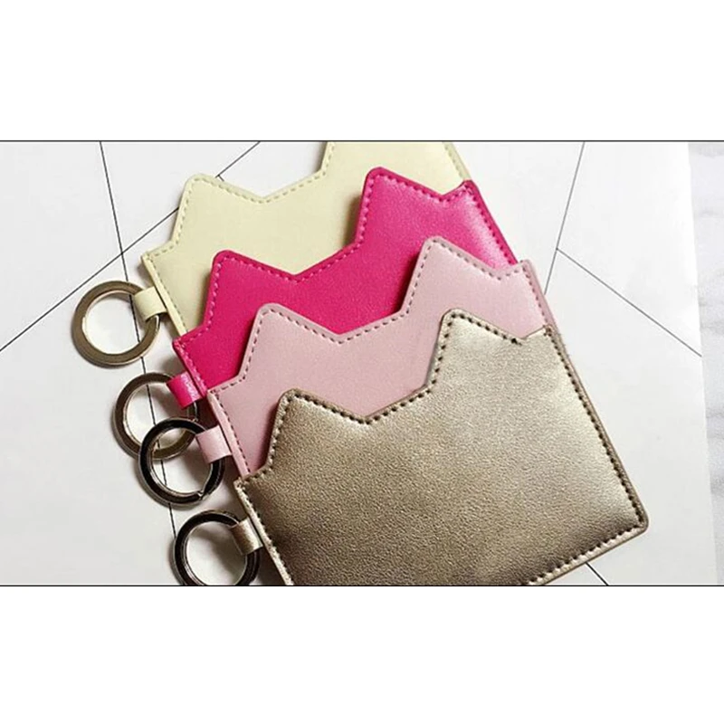 1 Набор прочный акриловый шаблон шитья для DIY маленький кожаный кошелек Кожаные