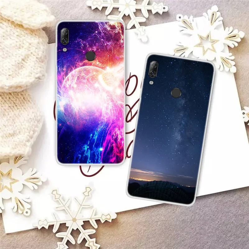 Чехол для Lenovo K5 Pro силиконовый мягкий ТПУ чехол со звездами L38041 оболочка K 5 K5Pro