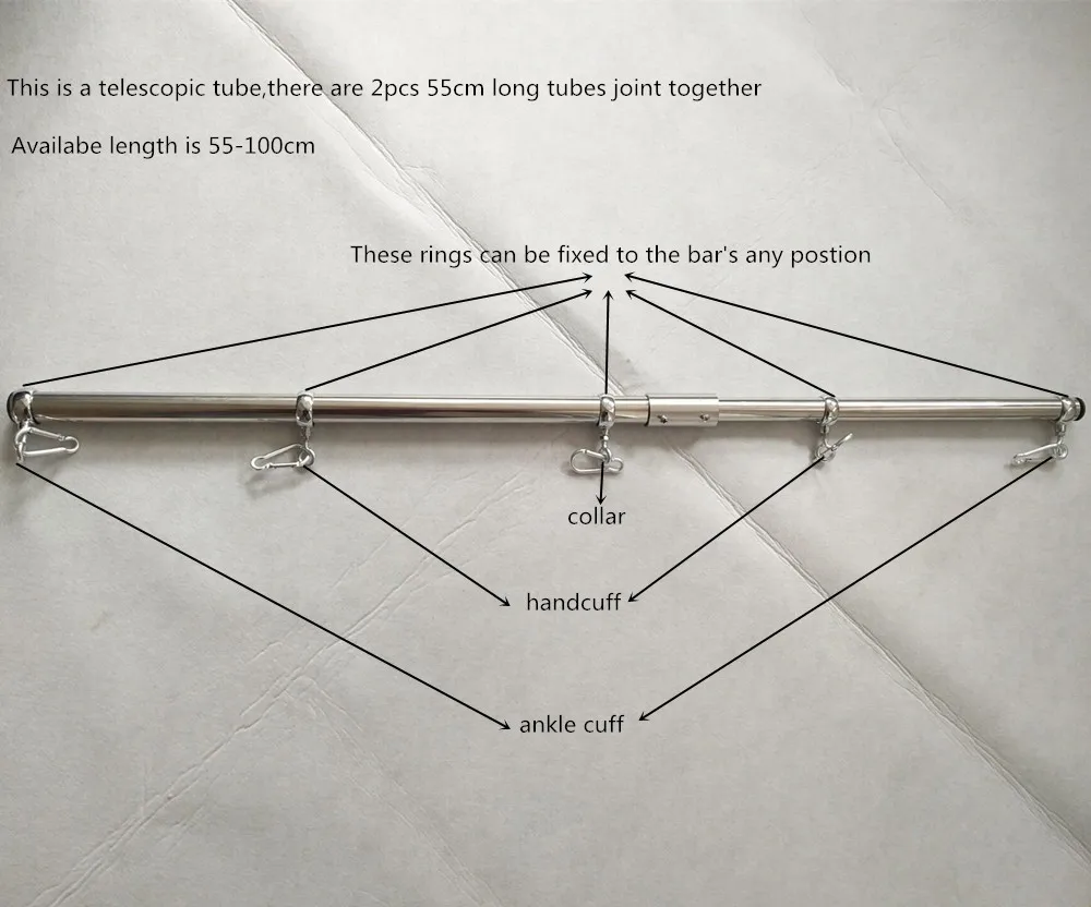 Набор для бондажа из металла наручники ошейники маска кляп рта зажимы сосков