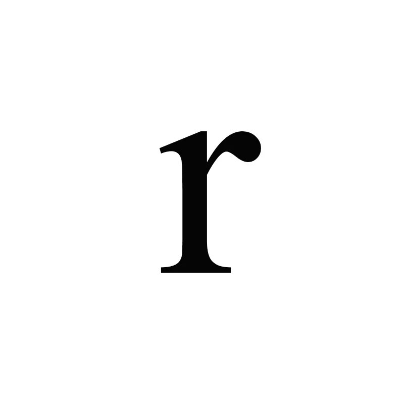 A-Z кольца, 26 букв, кольца для пар, розовое сердце, для женщин, персонализированное, ручная печать, складное кольцо для влюбленных - Цвет основного камня: R