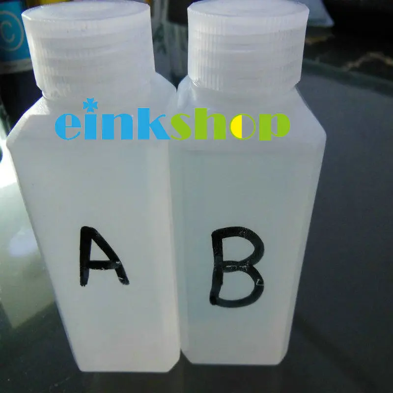

einkshop Activator A and B each 100ml hydrographics Film Activator Water Transfer Printing Water Transfer Hydrographic Activator