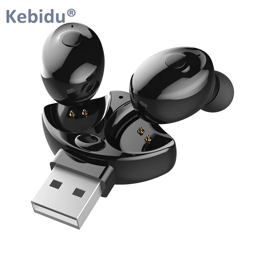 Мини наушники XG17 спортивные с поддержкой Bluetooth 5 0 и USB зарядкой|Наушники