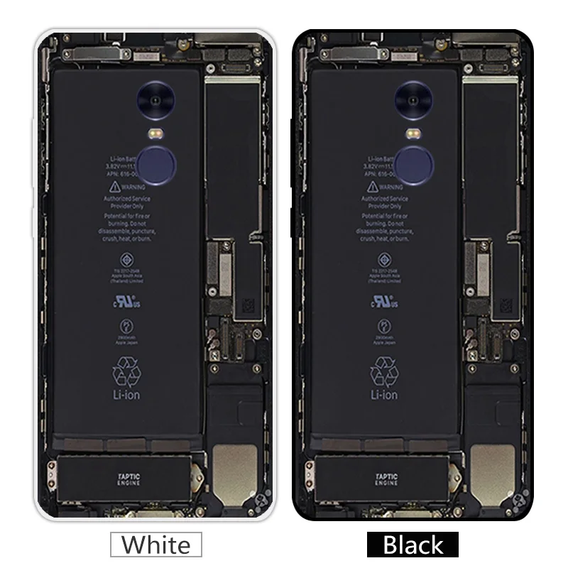 For Coque Xiaomi Redmi Note 4 Back Black Matte Cover 5.5&quot TPU Silicone Case for Phone Scen |