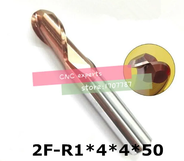

2F-R1.0 HRC60,carbide Square Flatted End Mills coating:nano TWO flute diameter 2 mm, The Lather,boring Bar,cnc,machine