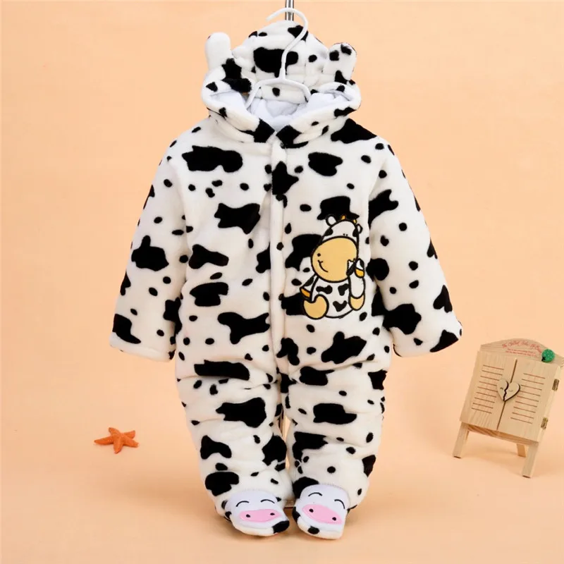 2019 Newborn Baby Winter Hoodie Clothes Cotton Infant Girls Cute Climbing New Spring Outwear Rompers 3m-12m Boy Jumpsuit | Детская
