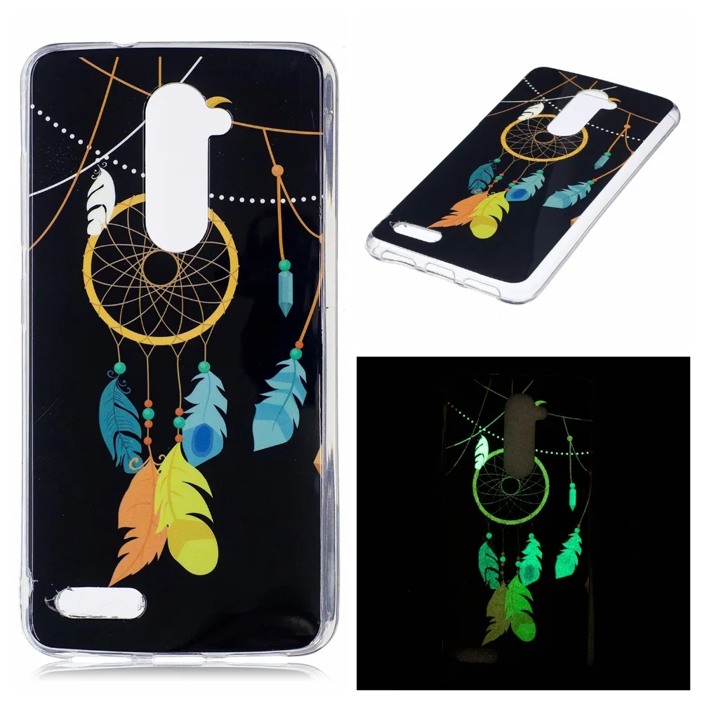 TPU Luminous Case for coque ZTE Z Max Pro Z981 Silicone Cover fundas Zmax Silicon 6 inch |